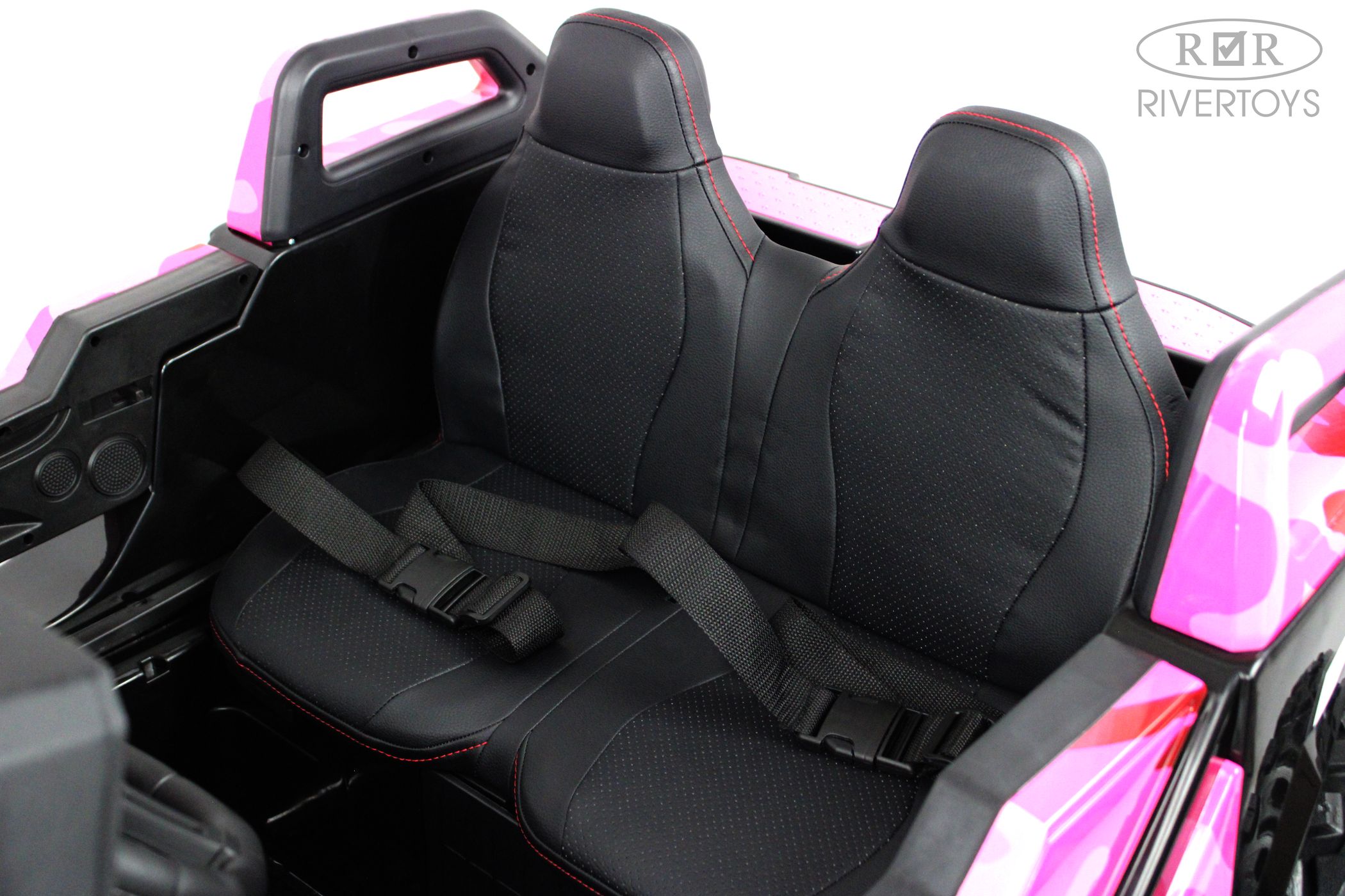 Детский электромобиль A707AA 4WD (Розовый камуфляж) A707AA