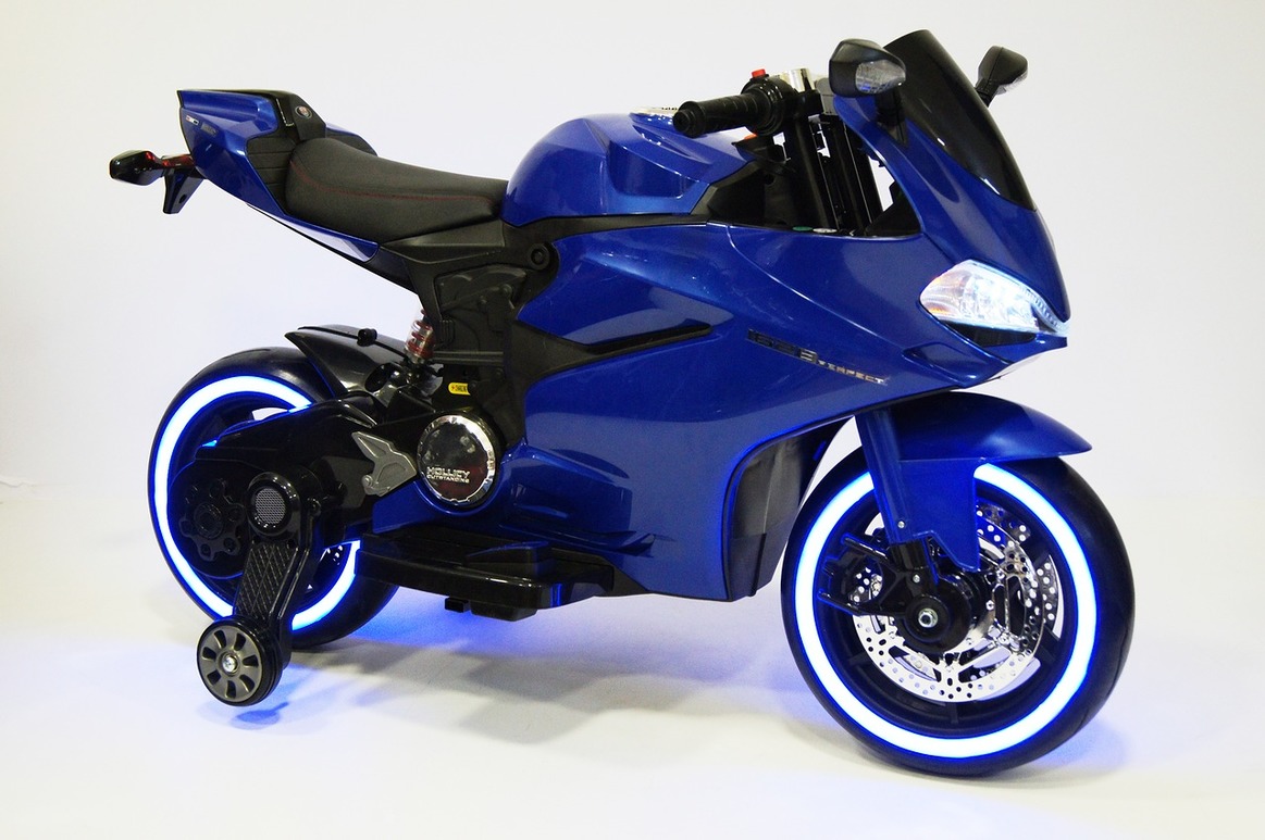 Детский мотоцикл (резиновые колеса) A001AA