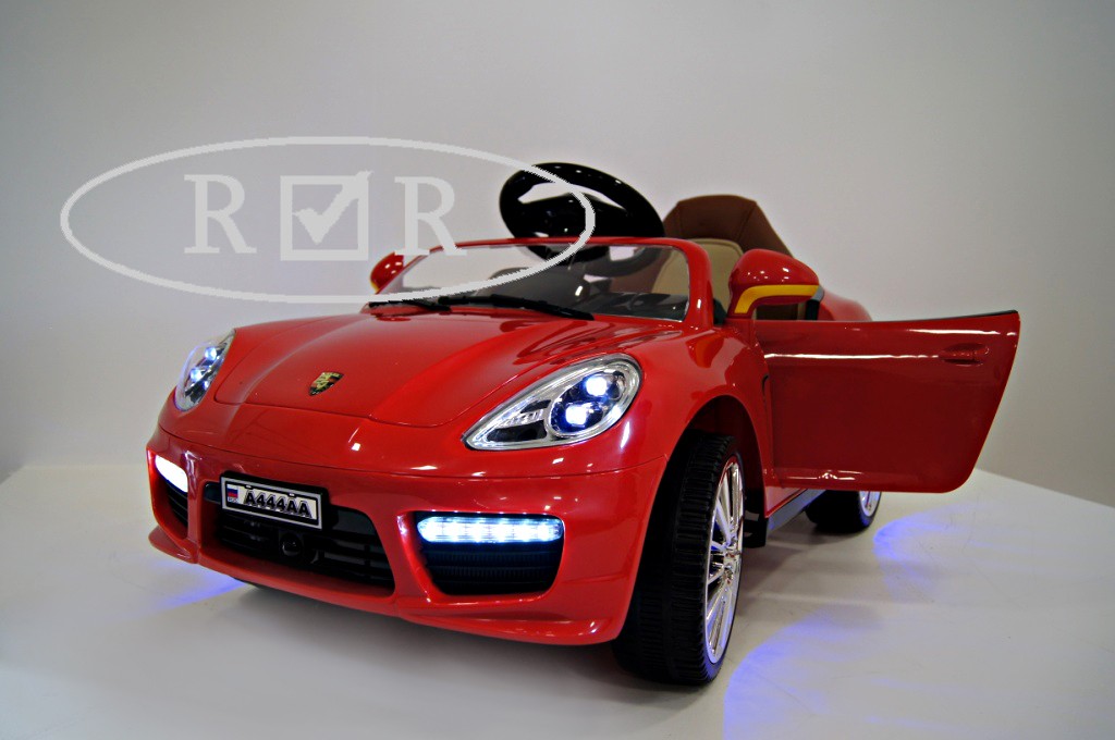 Электромобиль Porsche Panamera с пультом (Красный) A444AA