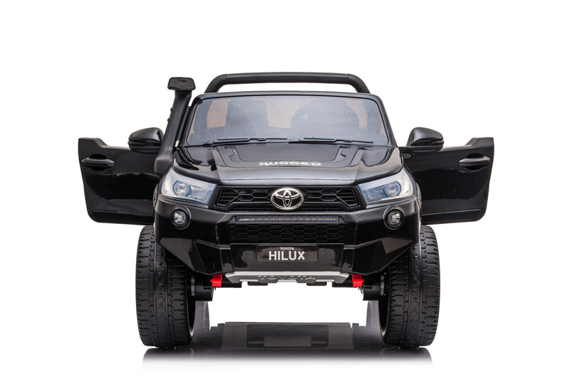 Детский электромобиль DK-HL850 Toyota Hilux (черный глянец) DK-HL850