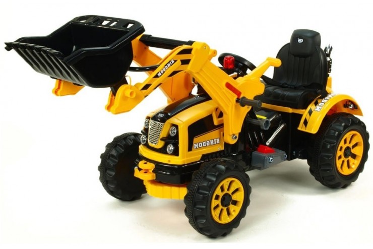 Электромобиль трактор на аккумуляторе Jiajia (Желтый) JS328A-Yellow