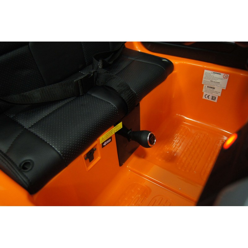 Двухместный электромобиль TOYOTA TUNDRA MINI (Лицензия) (Оранжевый) JJ2266