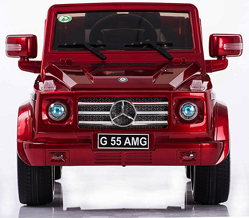 Электромобиль-джип Mercedes-Benz AMG 12V (открываются двери), красный цвет DMD-G55