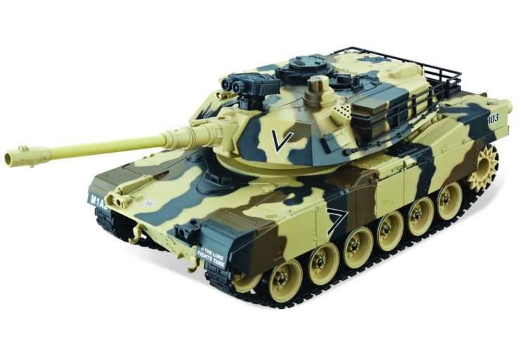 Радиоуправляемый танк  M1A2 Abrams Yellow Edition  Household 4101-5 4101-5