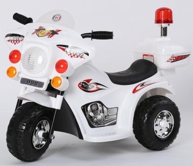 Детский электромотоцикл Moto (Белый) 998