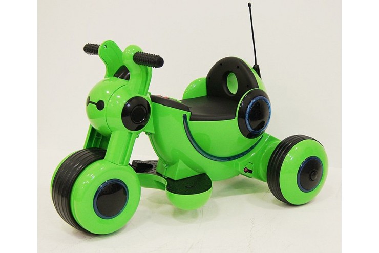 Электромотоцикл, цвет зелёный Harleybella HL300-G
