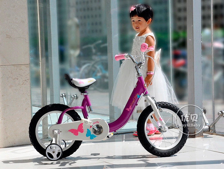 Детский велосипед Royal Baby 12 дюймов Butterfly Steel