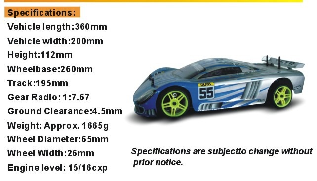 Автомобиль HSP 4WD PaceSetter Rally Car 1:10 94101