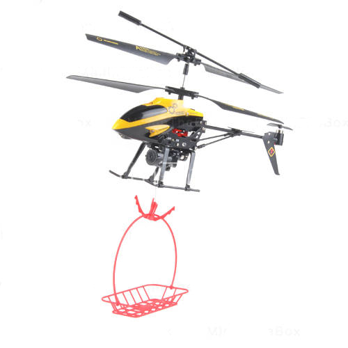 Радиоуправляемый вертолет WL toys с подъемным краном V388
