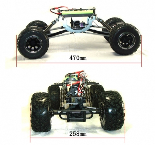 Краулер HSP Pangolin Electric Off-Road Long 4WD 1:10 (2.4G) 94180L