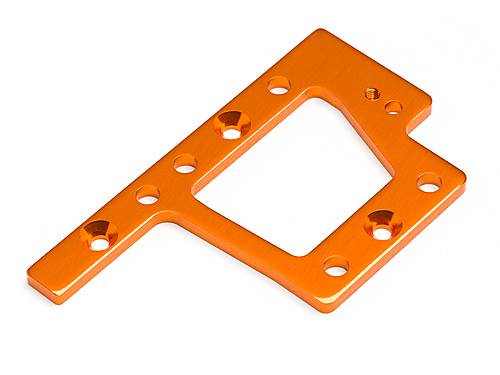 Пластина крепления центрального редуктора Trophy Truggy Flux (Orange) HPI-101801