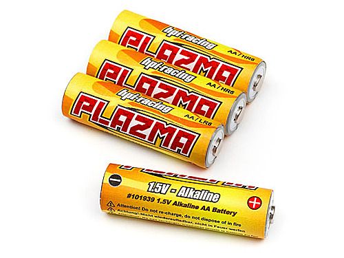 Батарейки - HPI Plazma 1.5V Alkaline AA (4шт) HPI-101939