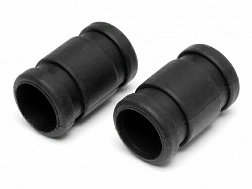 Соединитель силиконовый труба-патрубок 1/5 (BLACK/HI TEMP/2шт) HPI-86665