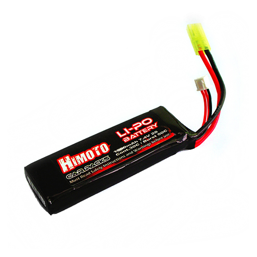 Аккумулятор LiPo 7.4В 1500мАч 25C (2S) Минитамия(E18 - бк) IT-LP7415