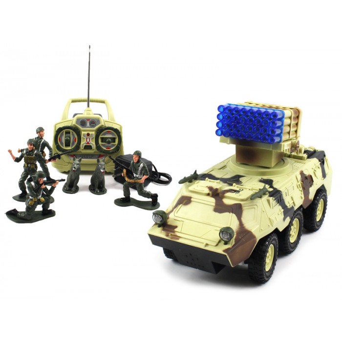 Радиоуправляемый военный бронетранспортер Armored Car 1:20 8012B