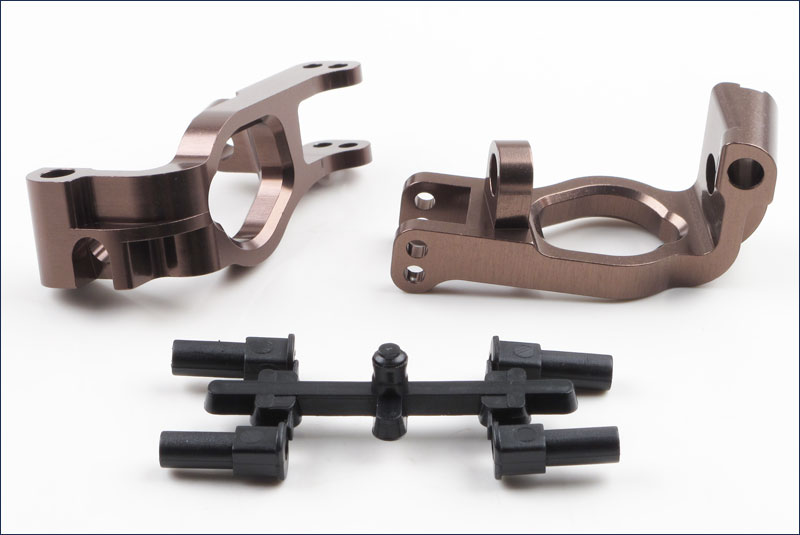 KYOSHO запчасти Aluminum Front Hub Carrier Set(L,R/Gunme IFW412